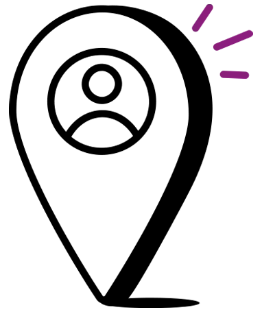 Icône point de géoloc